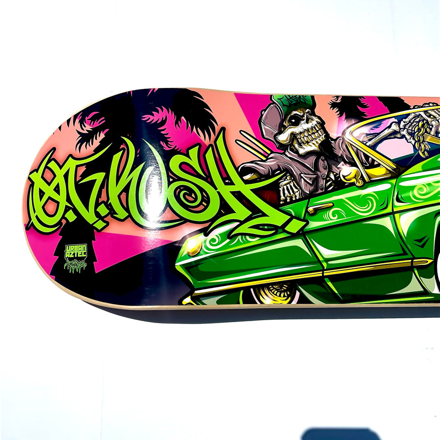 OG Kush Skate Deck by Jesse Hernandez #urbanaztec