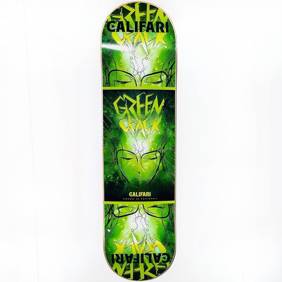 Califari's Green Crack Skate Deck