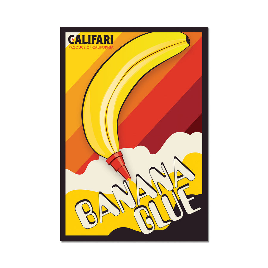 Banana Glue 13 x 19 Lithograph Poster