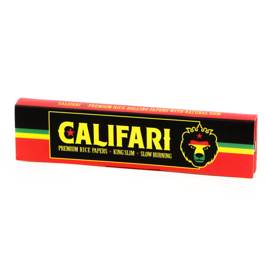 Califari King Slim Rolling Rice Papers – 1 Pack