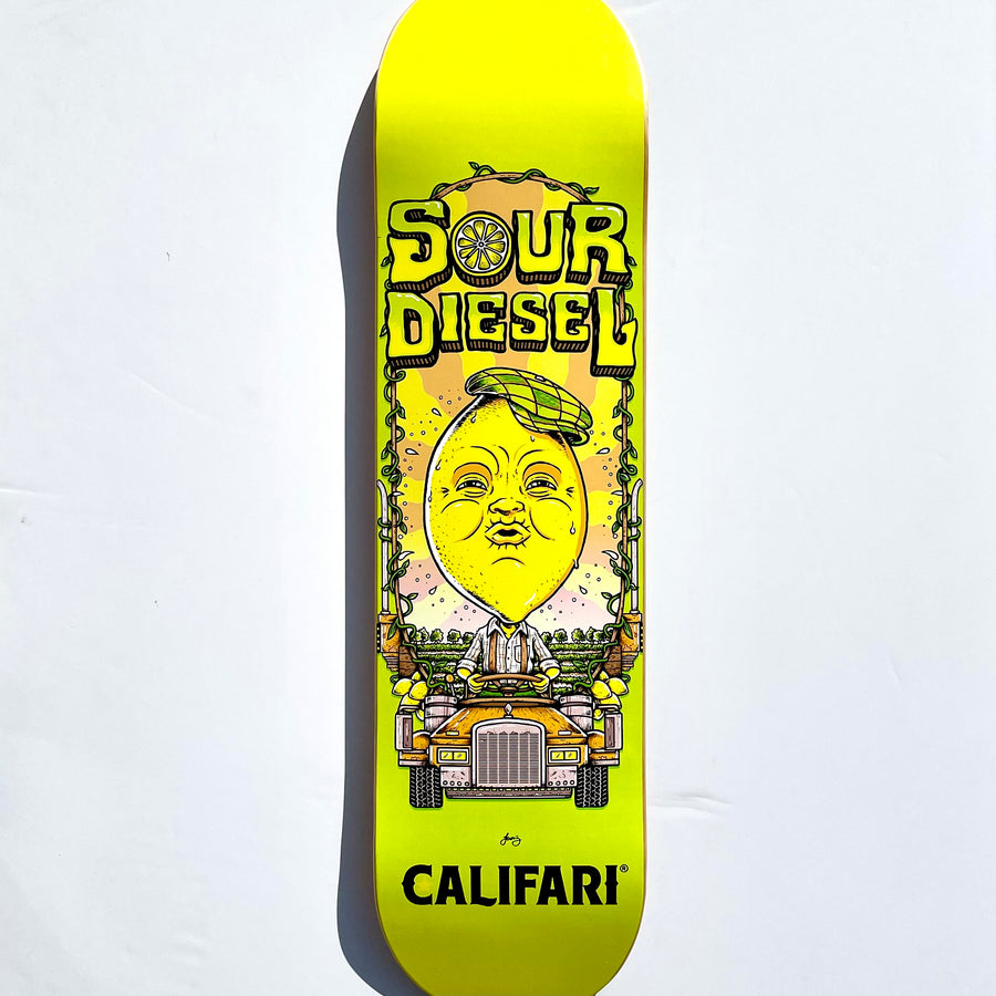 Califari's Sour Diesel Skate Deck