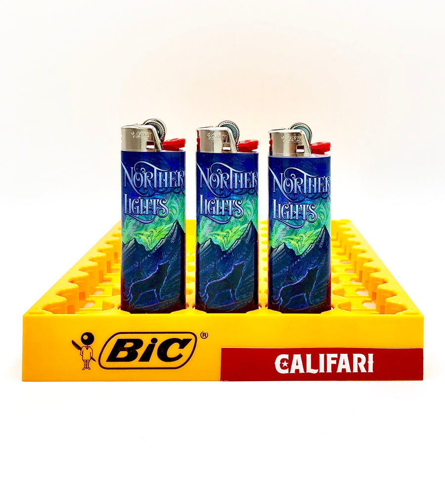 Northern Lights Bic Lighter 3 Pack
