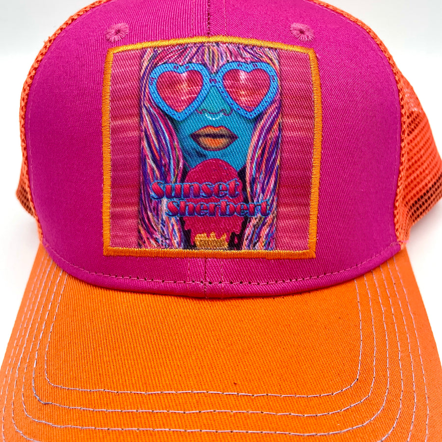 Sunset Sherbert Trucker Hat – Califari