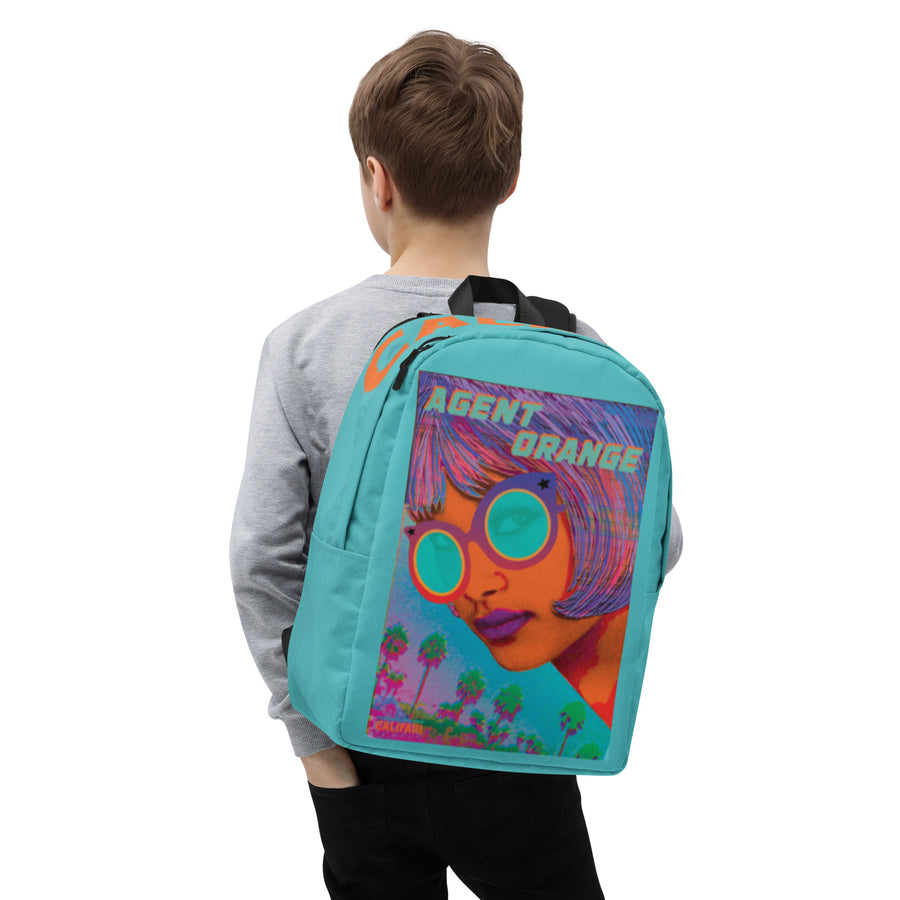 Agent Orange Minimalist Backpack