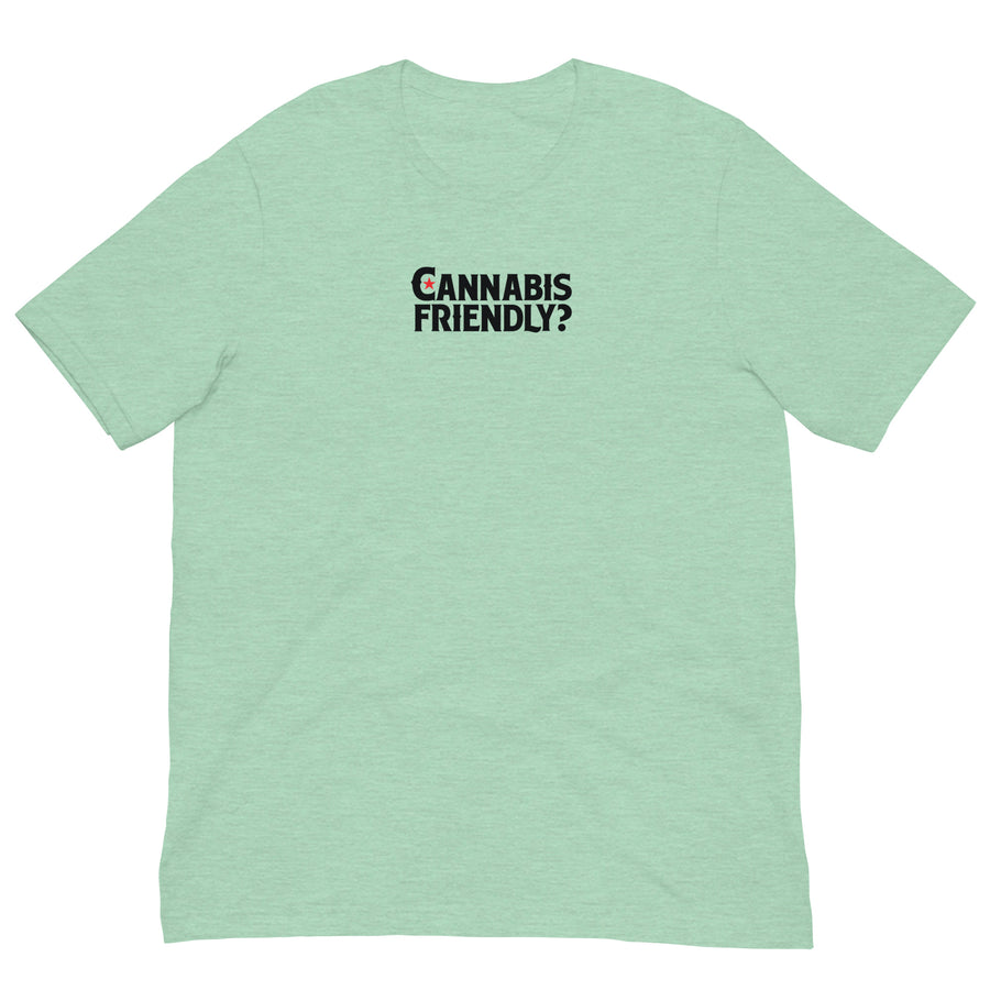 Cannabis Friendly? Unisex t-shirt